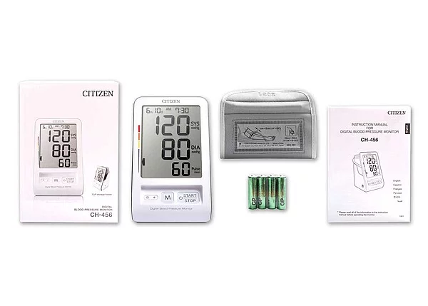 Citizen CH‑456 Digital Upper‑Arm Blood Pressure Monitor - Image 6