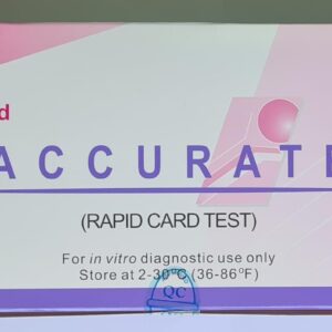 Polymed Accurate Rapid Card Test – In Vitro Diagnostic Kit